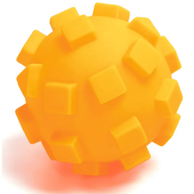 lopta geometrická oranžová-